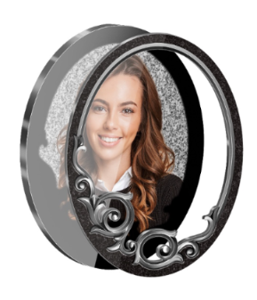 Foto klaasile koos dekooriga